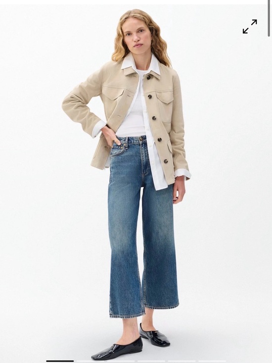 rag & bone Denim - rag and bone Andi High Rise Ankle Wide Leg Jeans M Luxury Denim 24 Cottagecore